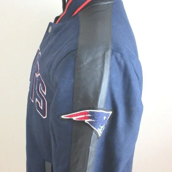 COPY - New England Patriots NFL G III Men's Varsity Quilt Lined Full Zipper Jac… - Picture 4 of 8